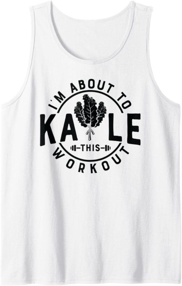 Im About to Kale this Workout Vegetarian Vegan for Men Women... - Image 2